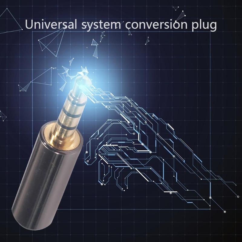 Prise Audio stéréo ALLOYSEED 3.5mm mâle à femelle M/F adaptateur casque CTIA à OMTP