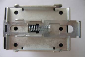 1 stks MH-06 metalen DIN rail montage base, DIN rail montage adapter