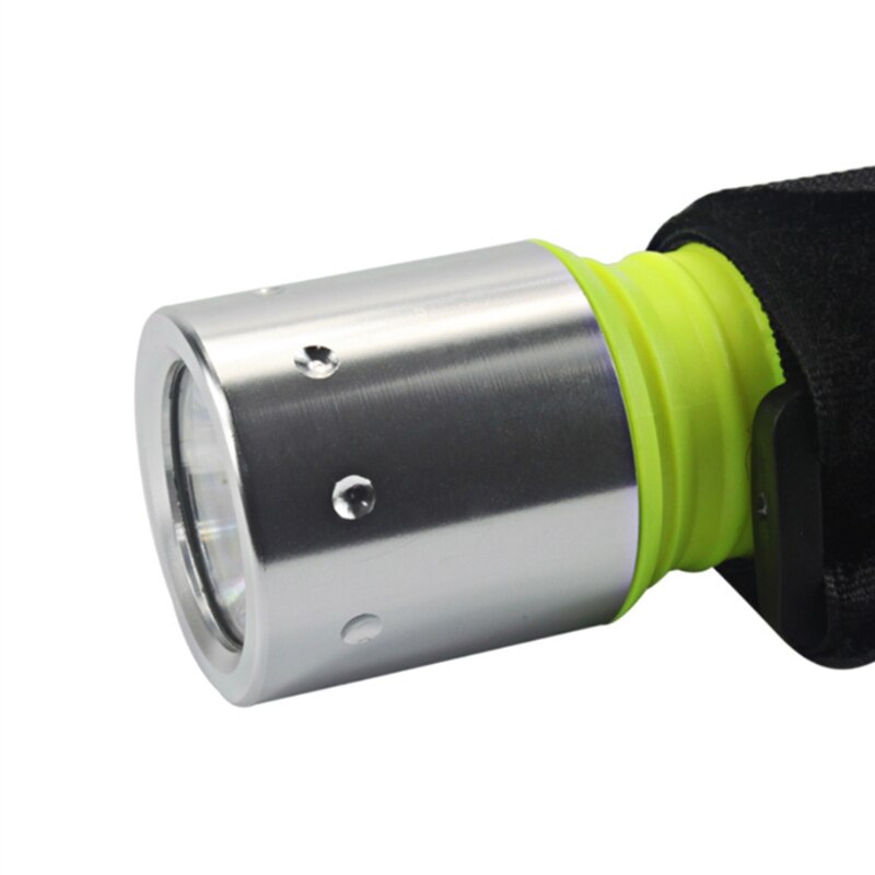 Professional 500 Lumen Diving Flashlight - Underwater Scuba Safety Light - Aluminum Alloy