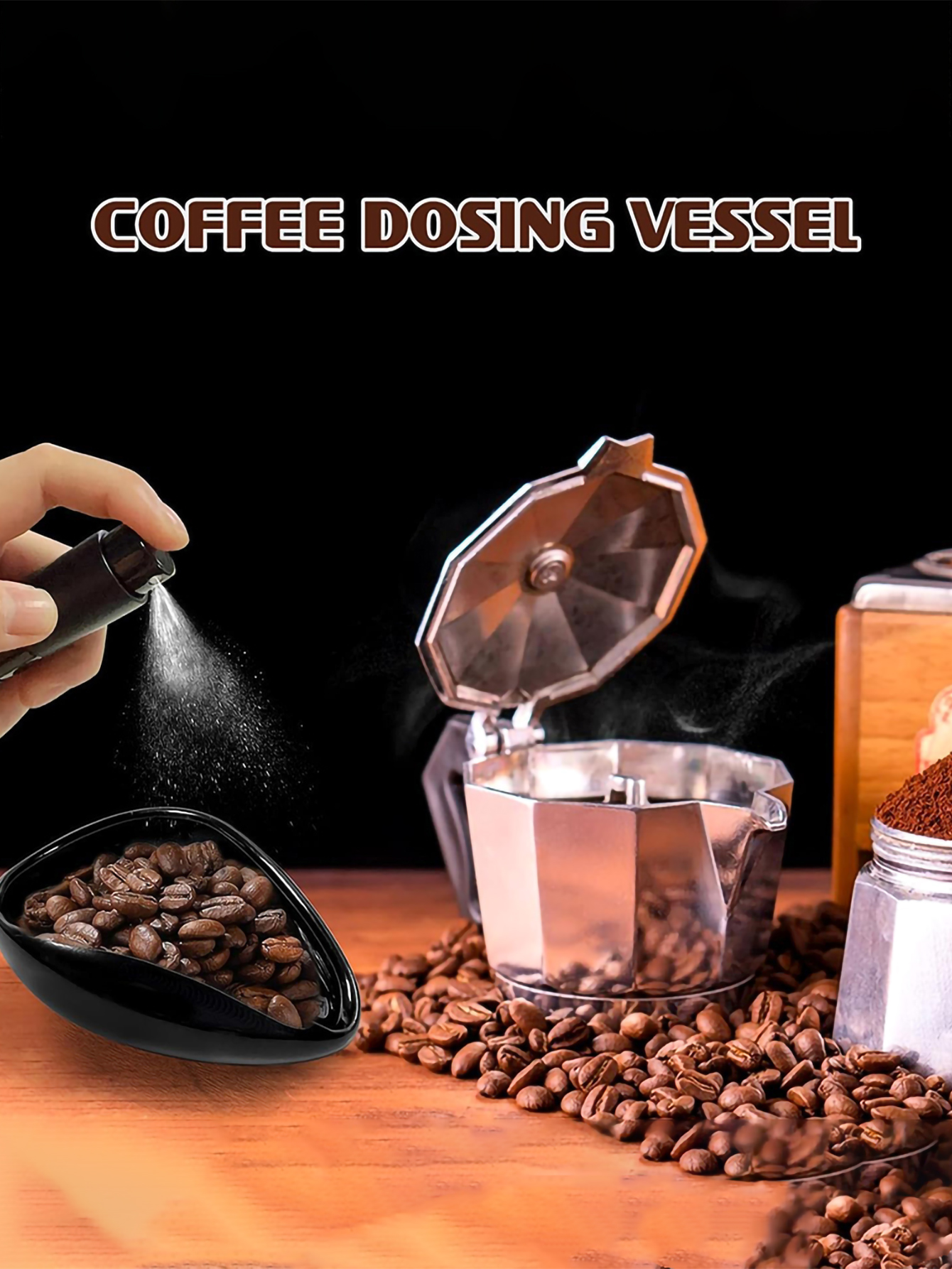 1pcs Coffee Beans Dosing Measuring Tray Coffee Tea Leaves measuring spoon for coffee weighing plate White porcelain tea dispens