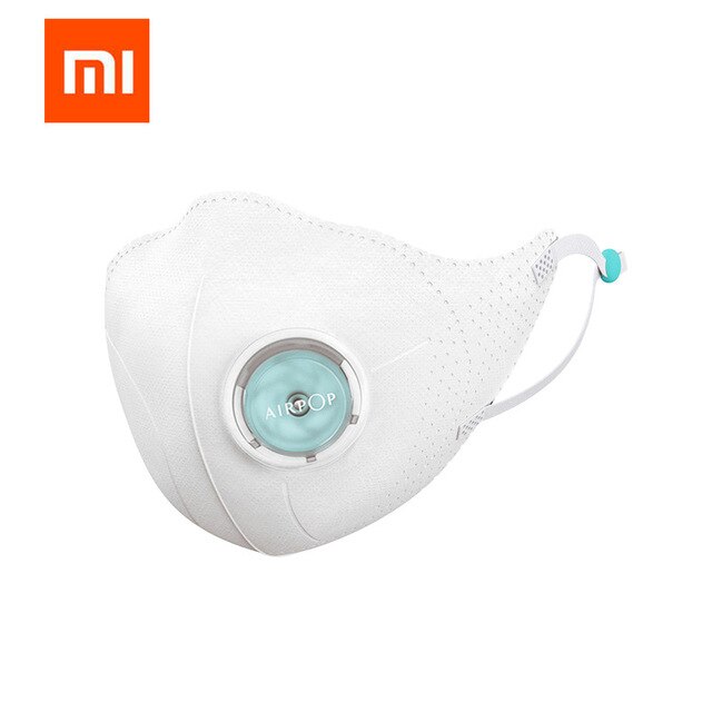 2 pçs/saco xiomi mijia airpop portátil usar pm2.5 anti-haze máscara de orelha ajustável pendurado confortável para xiaomi casa inteligente: 2pcs white