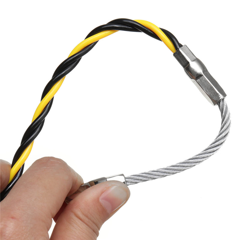 6mm 5/10/15/20/25/30/50m kabel skubbetrækker tråder elektrisk ledning kabelføringsenhed kørende aftrækker ledning byggeværktøj