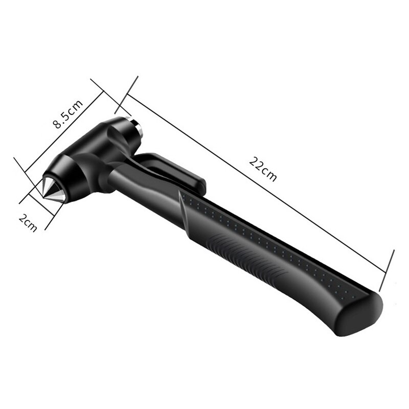 Auto Veiligheid Hamer Hard Metalen Kop Glas Venster Breaker Emergecy Escape Tool CSL88