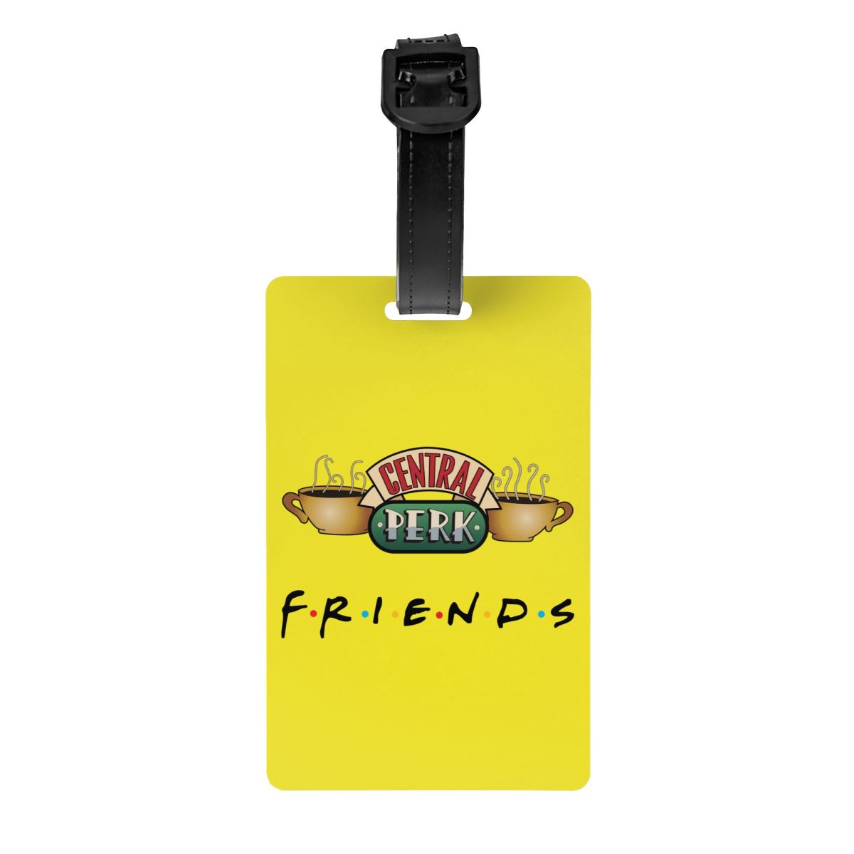 Custom Vrienden Tv Show Bagagelabel Met Naam Kaart Privacy Cover Id Label Voor Reistas Koffer: MULTI