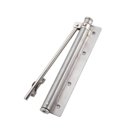 Hydraulic Door Closer Hinge Spring Adjustable Stainless Steel Concealed Automatic Door Closure Fire Mounted Home Door Hardware: 1