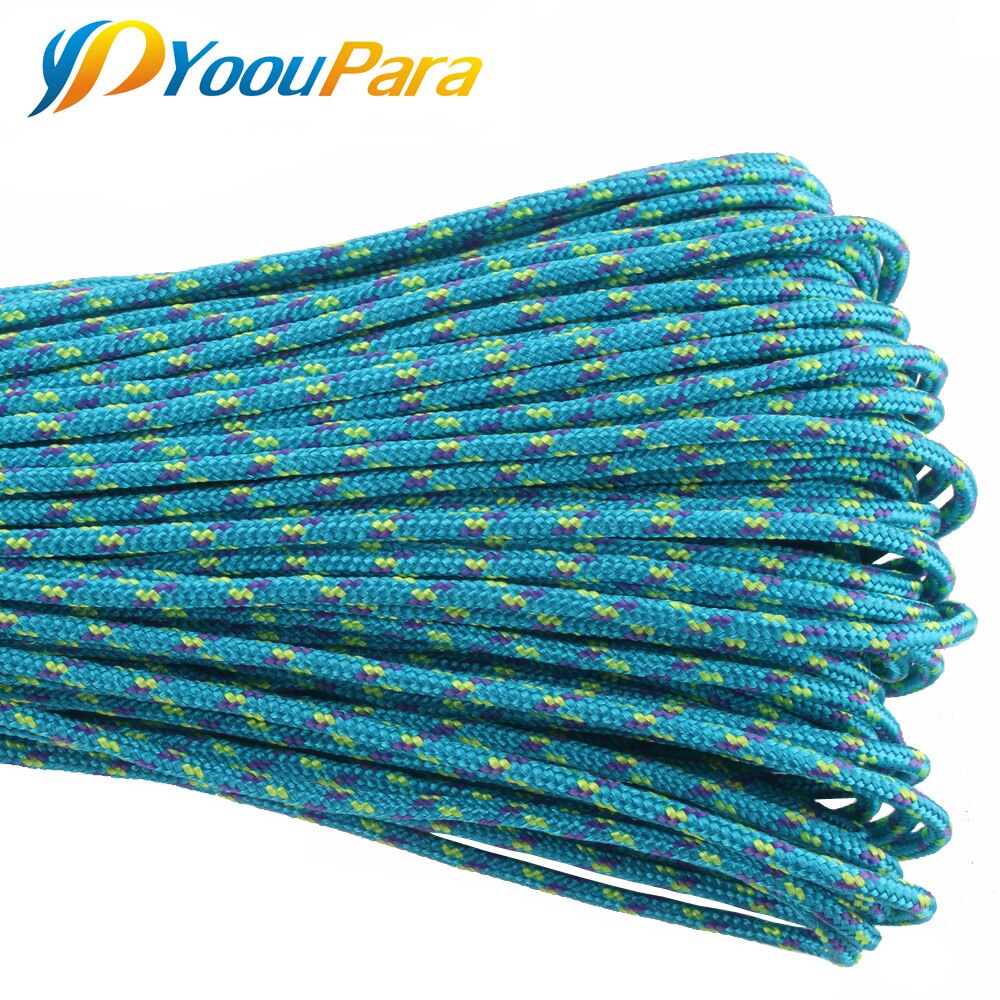 100 Kleuren Paracord 2mm 100 FT Een Stand Cord Parakord Touw Paracorde Cord Voor Sieraden Maken Paracord Armband