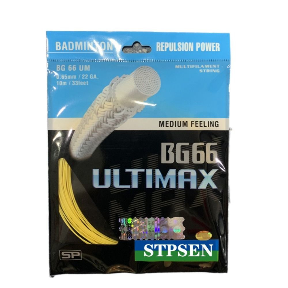 10M Multicolor Badminton Racket String Tool Badminton Racquet Wire BG65 BG65Ti Racquet Stringing Dia.0.7mm: Red