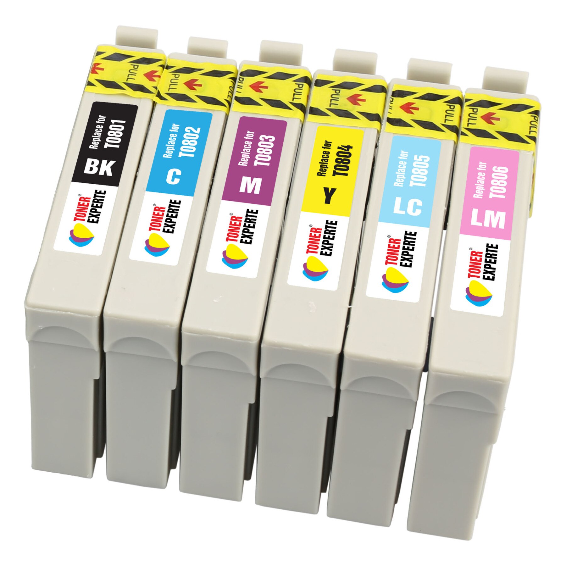 TONER EXPERTE® T0807 Cartouches d'encre pour Epson Stylus Photo
