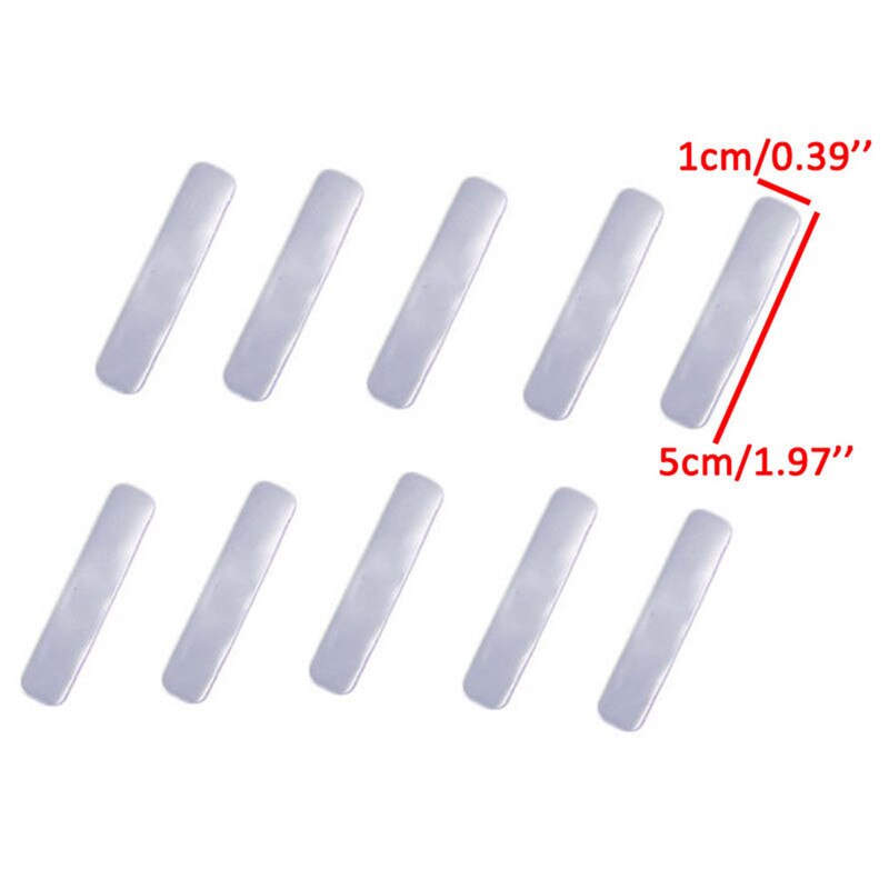 10 stks/pak Golf Club Lood Tape Strips Toe te Voegen Swing Gewicht voor Golf Club Tennisracket Iron Putter Golf Accessoires