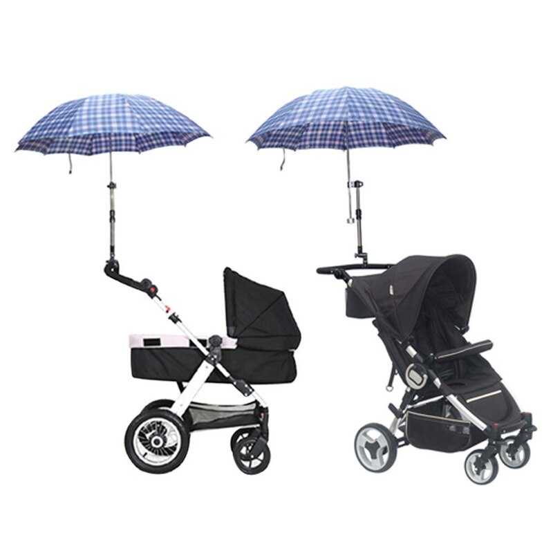 Soporte de paraguas para cochecito de bebé, accesorios para silla de ruedas, soporte elástico
