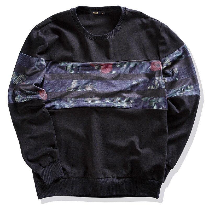 Gxxh collegepaita miesten syksy löysät kukkakuvioiset mustat miesten collegepaidat iso koko 3xl 5xl 6xl 7xl miesten ylisuuret vaatteet: Xxxl