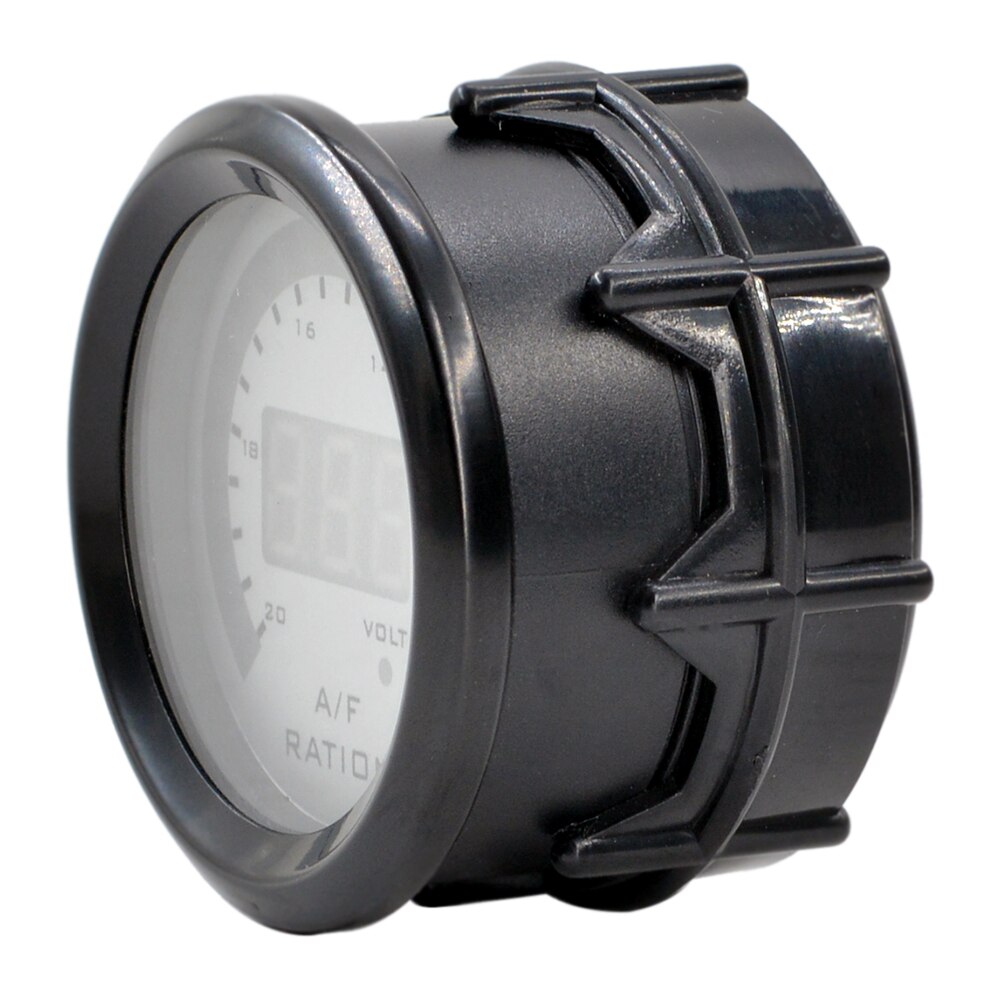 52mm Auto Air Fuel Ratio Gauge 20 LED Digital Display Narrow Band Oxygen Sensor Car For 12V Racing Meter