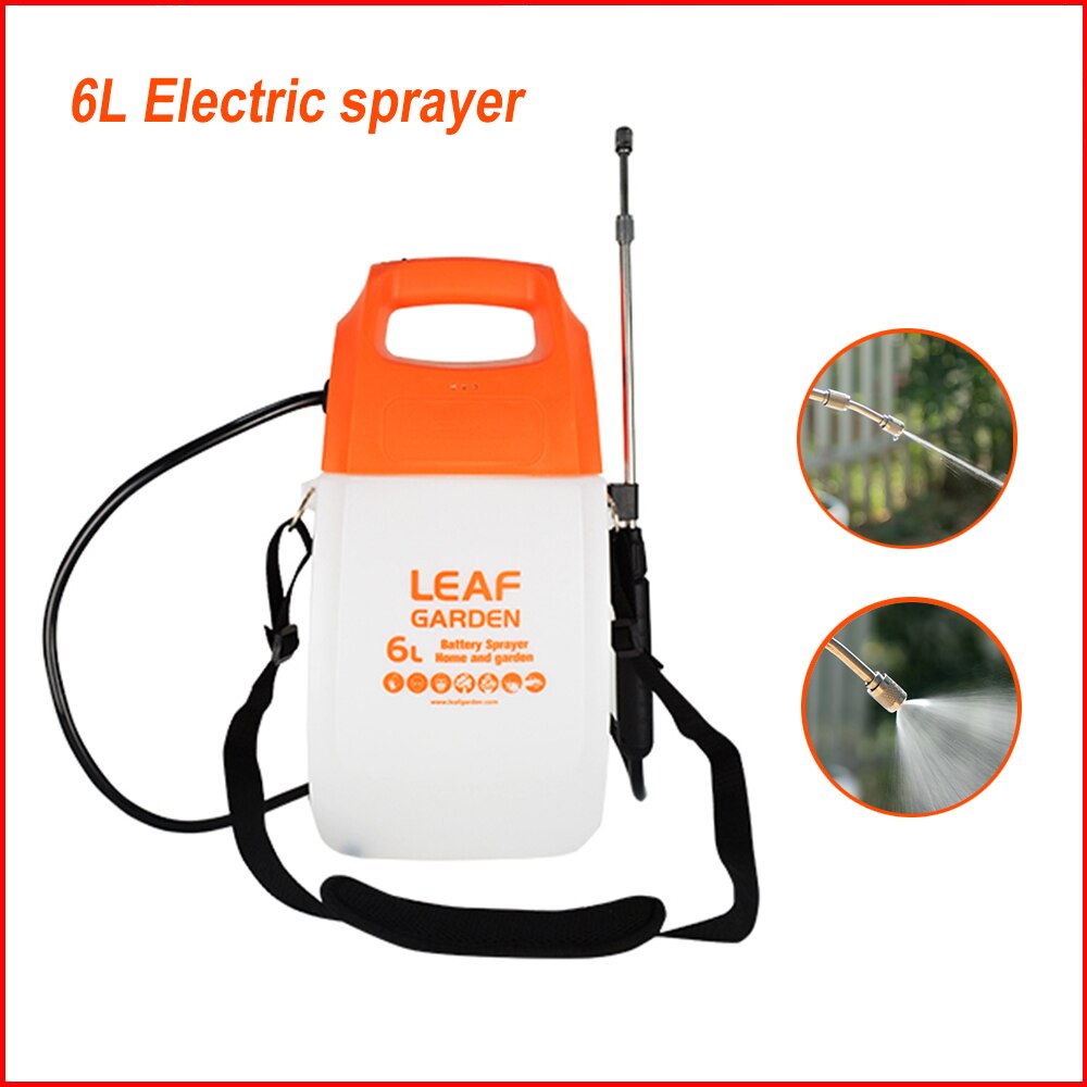 5/6/8L Elektrische Sproeier Usb Oplaadbare Lithium Batterij Tuin Spuit Smart Agrarische Pesticide Dispenser Tuin Apparatuur