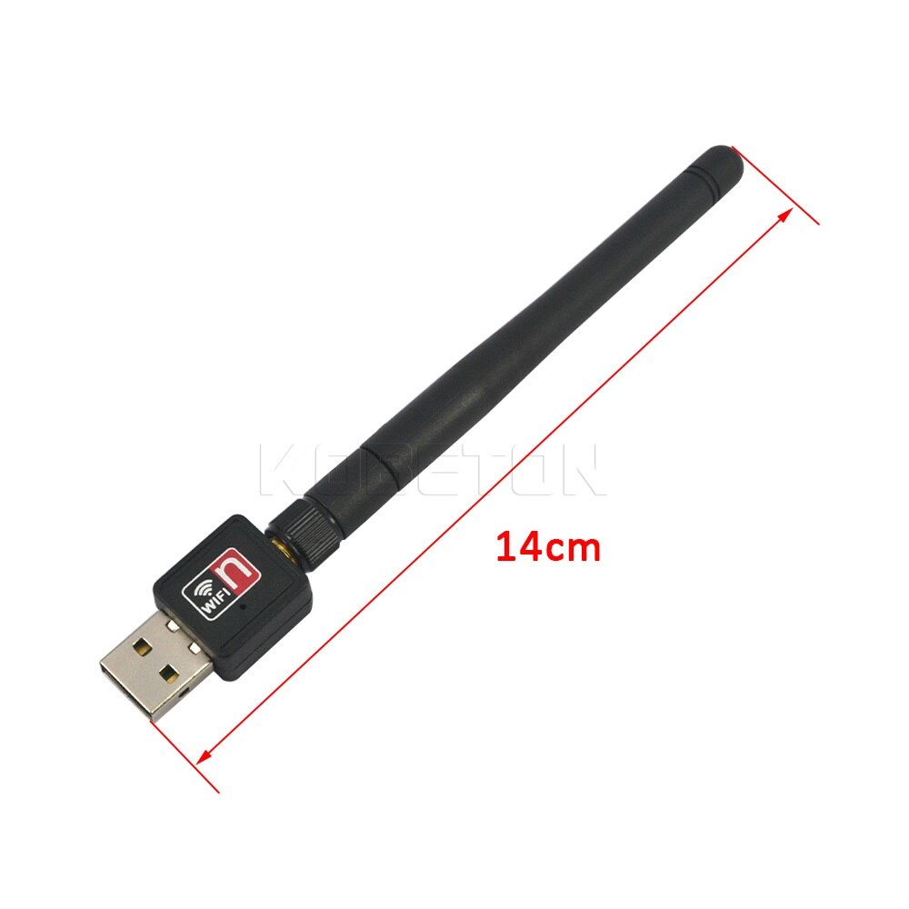 Kebidu 150M USB 2,0 kabellos WIFI Netzwerk Karte Ralink MT7601 Mit Drehbare Antenne 802,11 B/g/n LAN Adapter Für Laptop PC