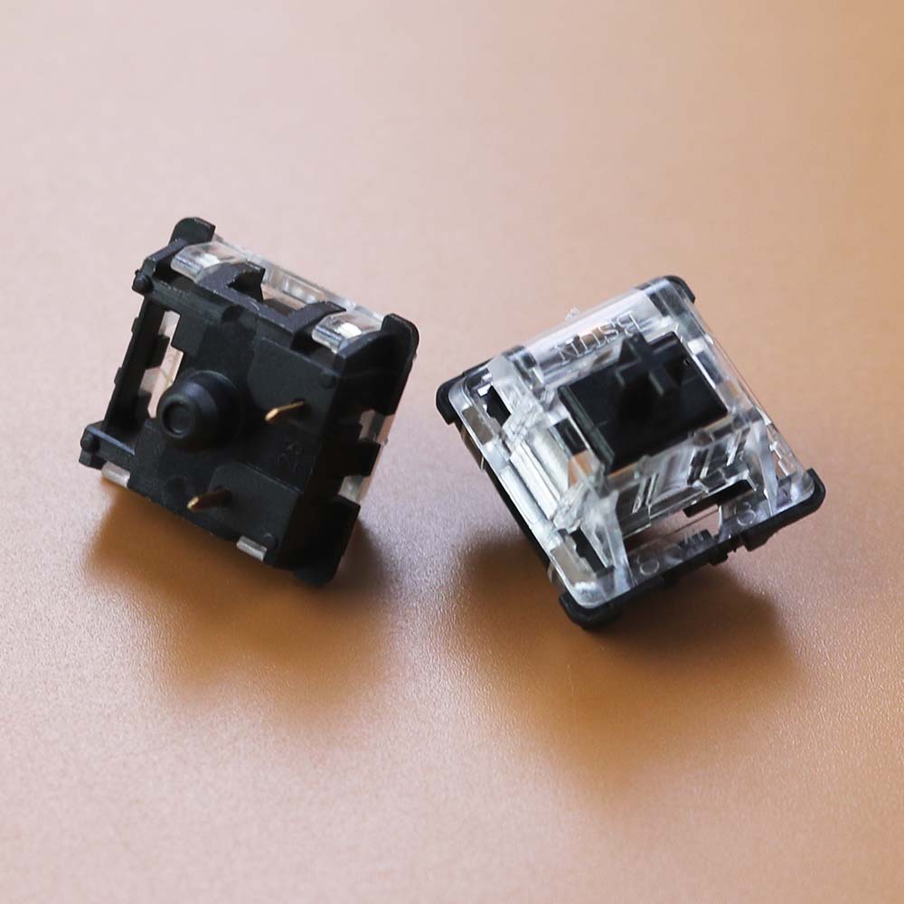 Outemu Schakelaar Voor Keyboard 3pin Lineaire Tactiele Clicky Stille Schakelaars Voor Mechanische Toetsenborden Grijs Zwart Rood Blauw Gaming Switch: Bruin