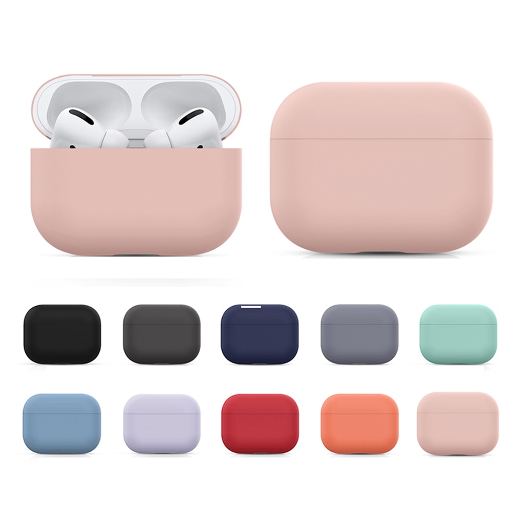 Futerał silikonowy do etui Airpods Pro do Airpods bezprzewodowe słuchawki na Bluetooth obudowa z ładowarką do AirPods pro 3