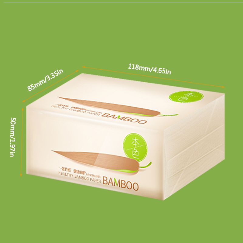 3 Bags 3-Layers Extractable Toilet Paper Soft Wood Pulp Pumping Tissue Napkin