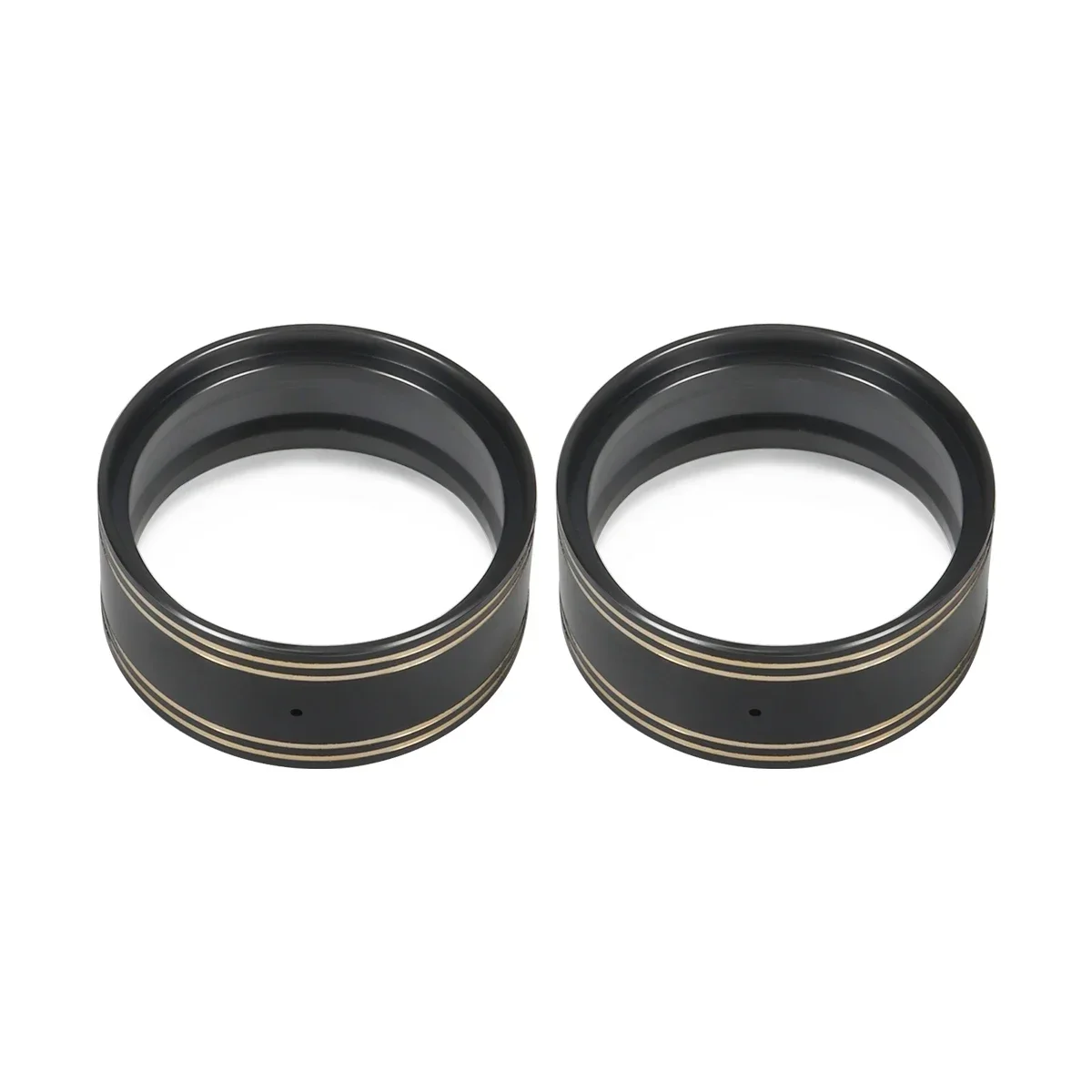 95g latón 1,9 pulgadas Beadlock rueda pesas anillos de abrazadera interna para 1/10 RC Rock Crawler SCX10 II 90046 D90 TRX4 Element Enduro: Rojo