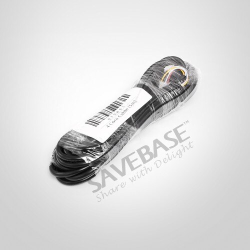 HOMSECUR 5M 4 Core Cable For HDK Video Door Intercom System