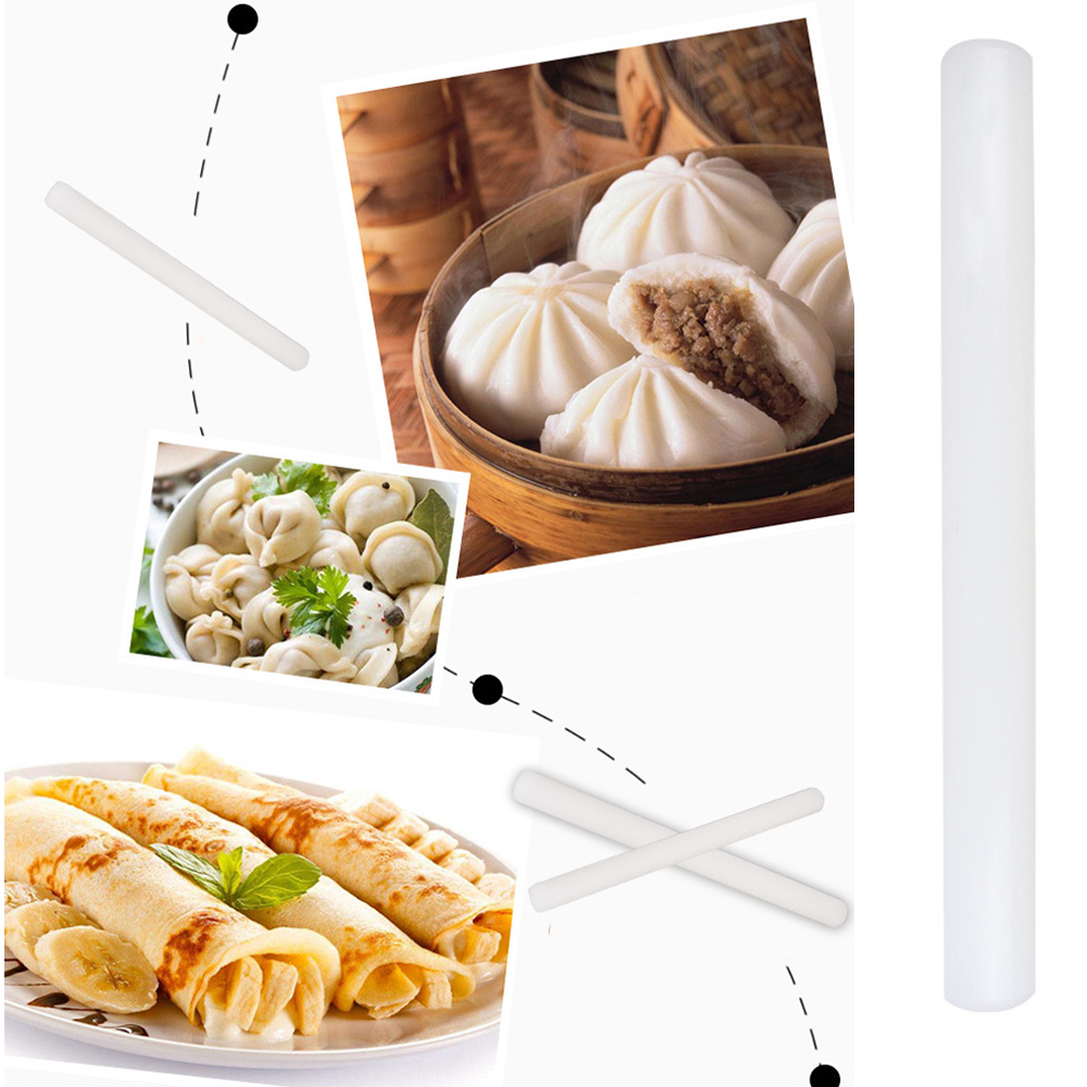 23cm 30cm 33cm 50cm Plastic Dough Roller Handmade Pin Sugar Cake Dough Roller Stick DIY Bakeware Rolling Pin Pastry Baking Tool