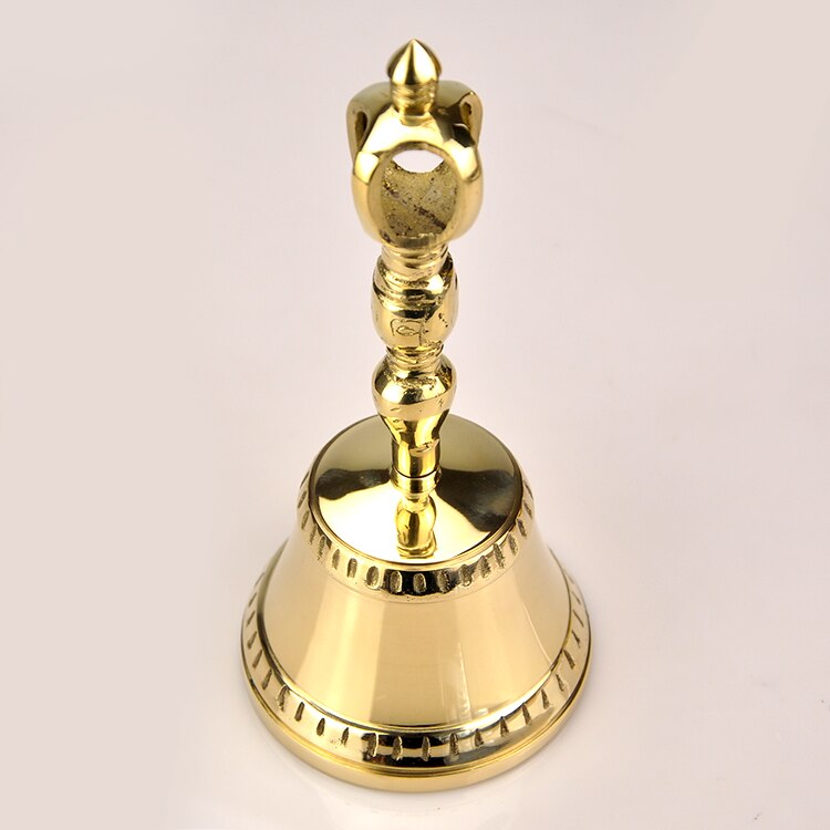 L Buddhistische religiöse glocken Multiplikator kupfer Glocke buddhismus Professionelle Musical Instrumente Hand bel