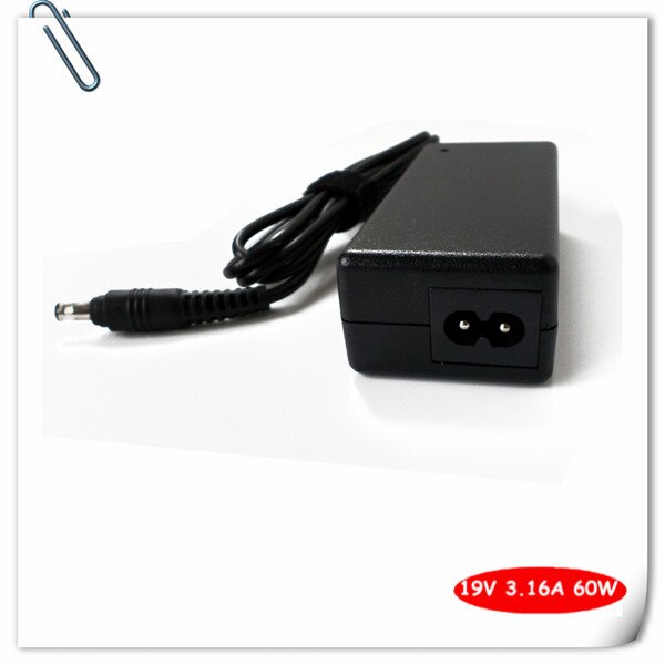 60w ac-adapter batterijlader voor samsung  n150 n145 r478 r480 r523 r538 r540 r580 r730 r780 laptop stroomkabel 19v 3.16a