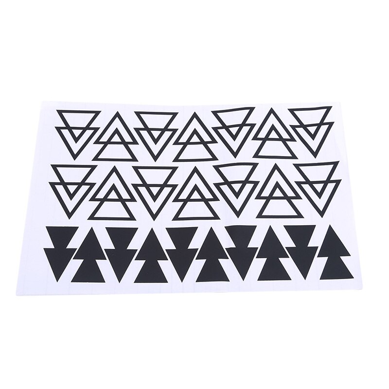 Baby Room Little Triangles Wall Sticker For Kids Room Decorative Stickers Children Bedroom Nursery Wall Decal Stickers