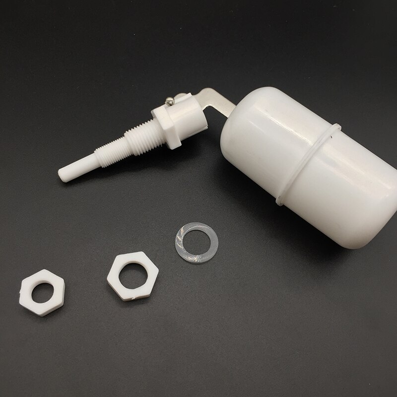 Plastic Mini Float Ball Valve Shut Off 1/4 Inch Water fountain float valve humidifier float valve 1 Pcs