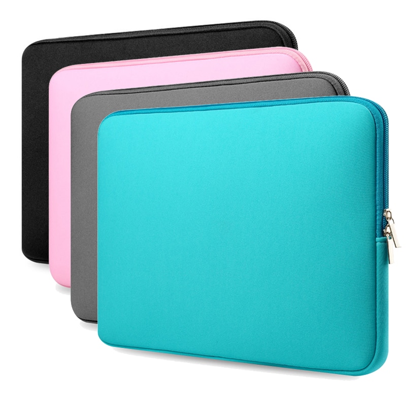 Universal Laptop Waterproof Shockproof Sleeve Bags For Macbook Air 13 11 Pro Retina 12 Inch Notebook Cover Case Zipper Bag