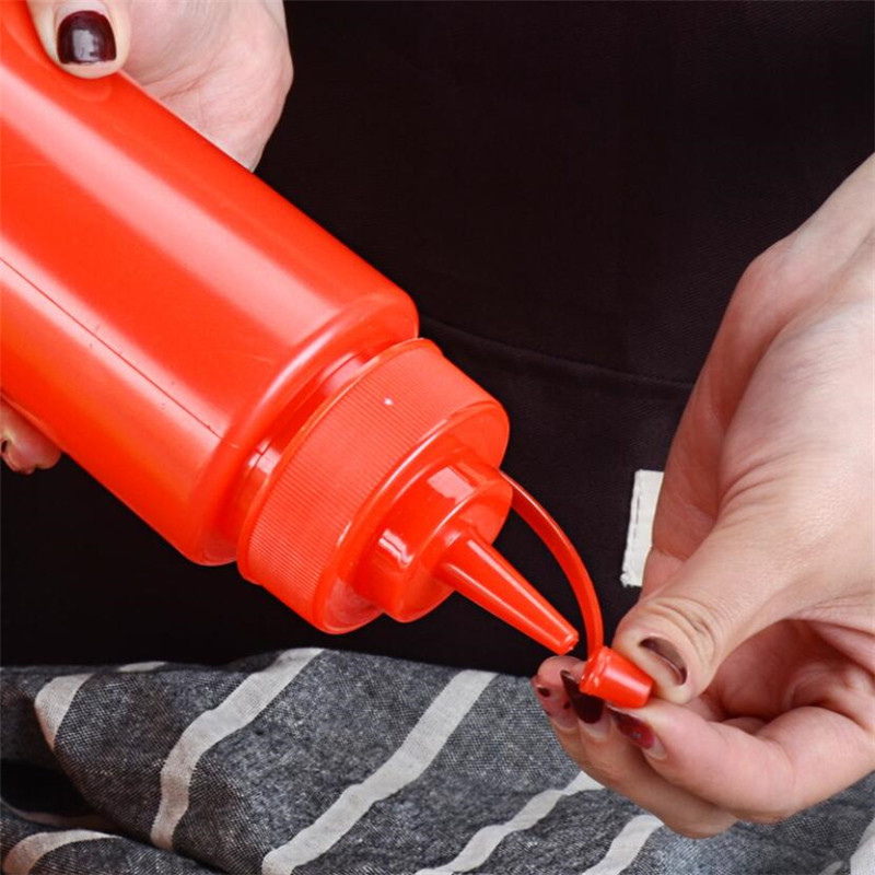 Squeeze Squirt-botellas para condimentos con tapa giratoria, Ketchup, mostaza, Mayo, salsas calientes, botellas de aceite de oliva, Gadget de cocina