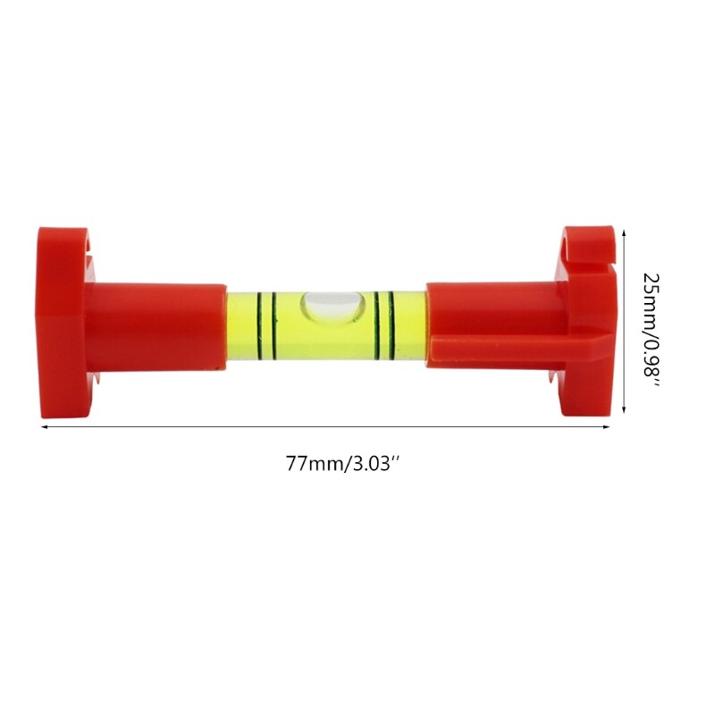 D55F Pocket Line Hanging Level Measuring Tools Mini Rope Bubble Level for Bricklaying