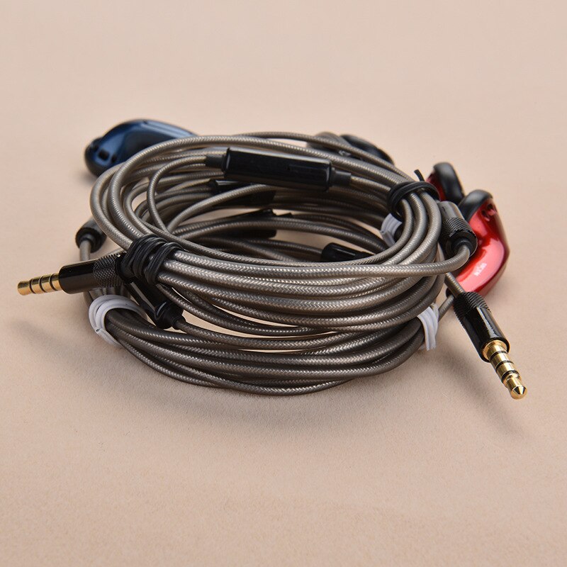 3.5Mm Jack Koptelefoon Met Mic MX500 Diy Bass Oortelefoon Voor Huawei Mobiele Telefoons