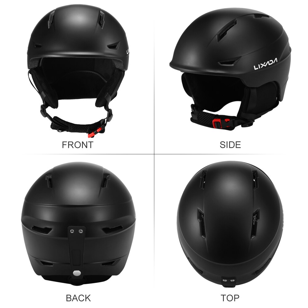 Casque de Snowboard Lixada avec casque antibruit détachable pour hommes femmes Sports de neige en plein air équipement de sécurité casque de ski