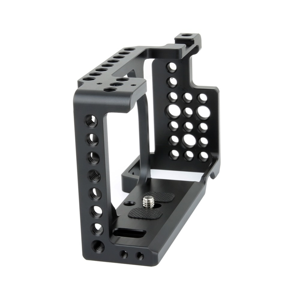 NICEYRIG – Cage de caméra NEX7 pour SONY A6400, A6500, A6300, A6000, ILCE-6500, ILCE-6300, ILCE-6000, Rail de chaussure froide intégré, légère