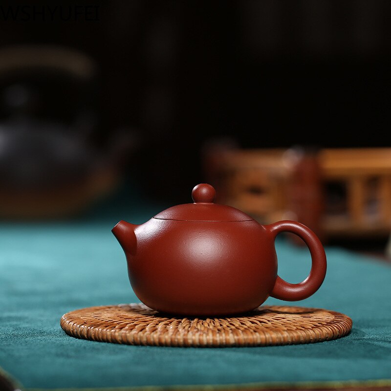 Yixing theepot paarse klei xishi theepot handgemaakte ketel tie guanyin zisha thee set dahongpao theewaar 188 bal gat filter 100ml