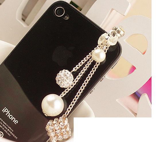 style Pendant Earphone Dust Plug Dustproof Plug Caps Cell Phone Accessories for all 3.5 mm Earphone Dust Plug