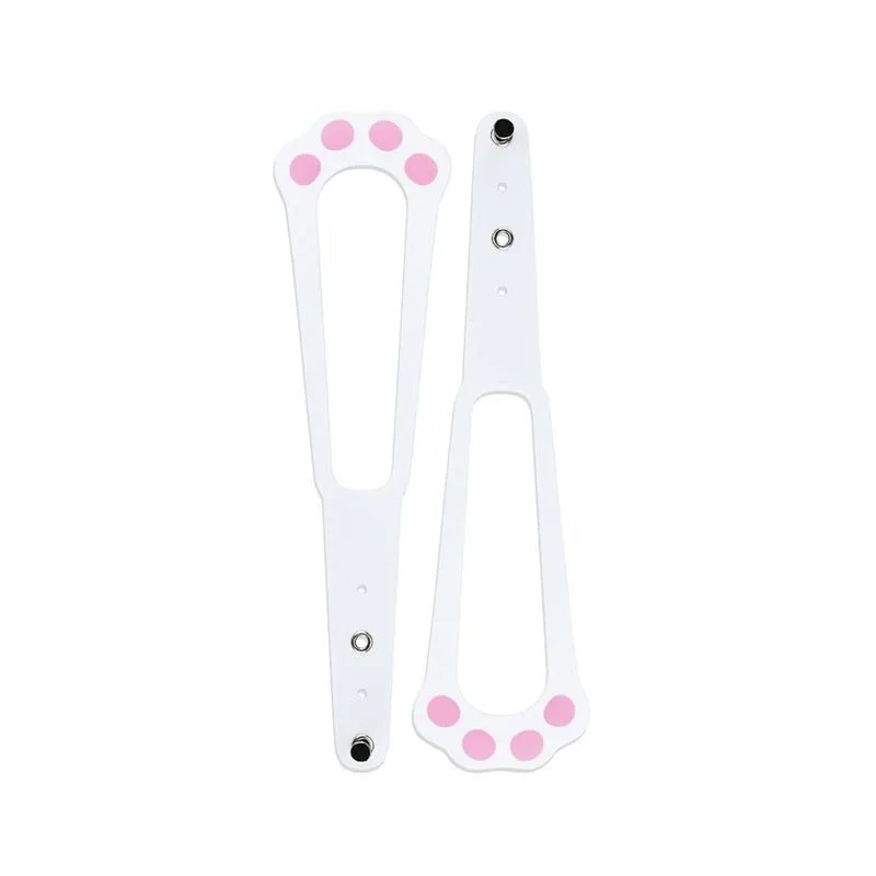 Pet Cat Door Holder Latch Prevents Dogs From Entering Plastic Adjustable Elastic Gate Lock Flex Latch Strap Keep Dog Out: PURPLE