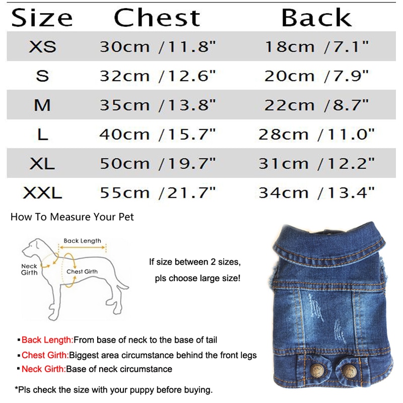 Veste en jean sans manches pour chien, vêtement pour animaux de compagnie, petit et moyen gabarit, veste de Cowboy, Chihuahua, Pitbull