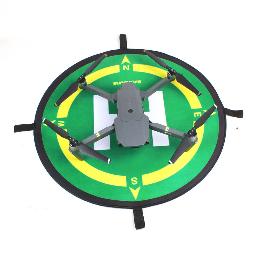 Bærbart parkeringsforklæde 50cm hurtigfoldende landingsplade til mavic pro/ spark/ til phantom 3/ 4 drone