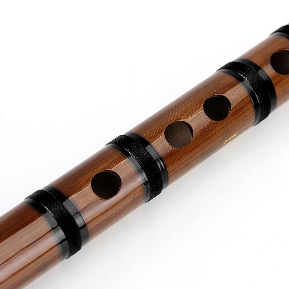Chinees traditioneel muziekinstrument, handgemaakte bamboefluit, d/e/f/g toon, chinees traditioneel handgemaakt houten blaasinstrument