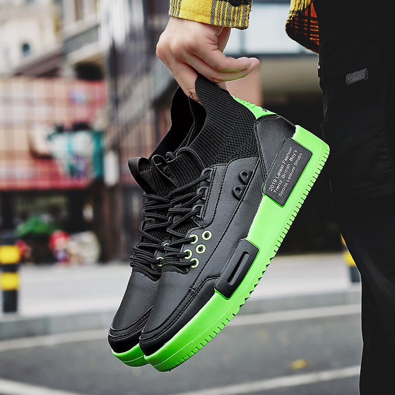 Siergan fritidssko tykke såler fritidssko til mænd komfortable sneakers mænd gode mænd flade sko