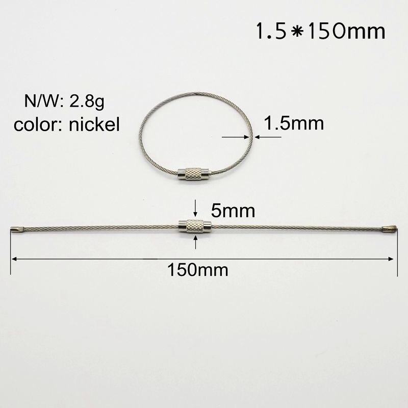 office collection wire loop hainging ring multipurpose ring Stainless Steel Wire factory direct