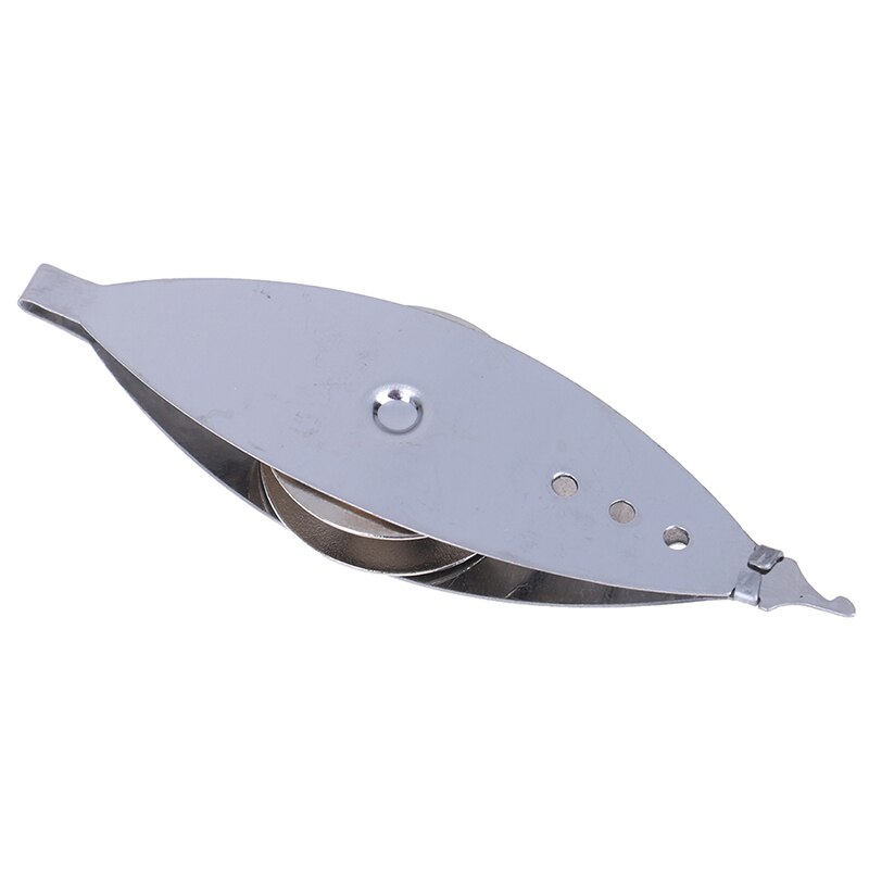 Lanzadera de encaje de Metal para hacer encajes a mano, herramienta de artesanía para hacer encajes, Lanzadera de encaje de Metal, herramientas para tejer, 1 ud.