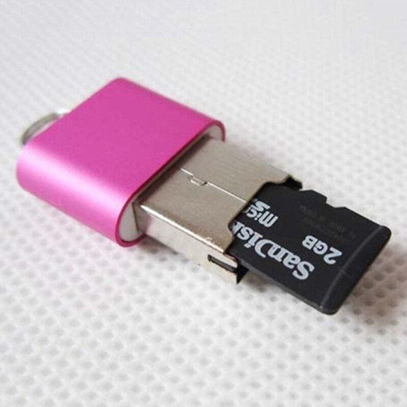 Draagbare Mini USB 2.0 Micro SD TF Flash Memory Card Reader Adapter Flash Drive SD Flash Geheugen