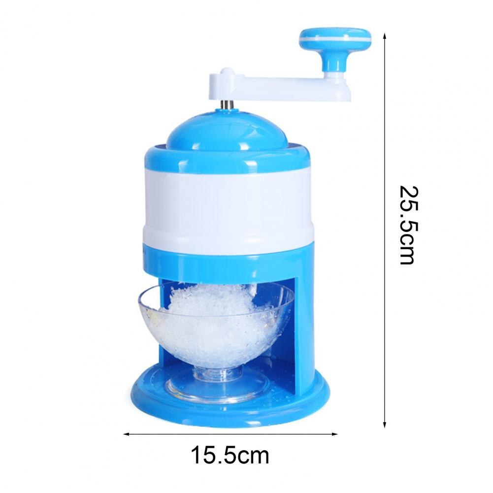 80% Sales Ice Shaver Eco-friendly Large Capacity Plastic Manual Ice Shaver Machine for Home