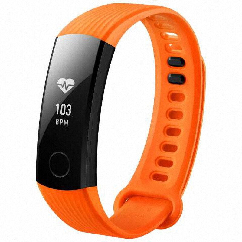 Huawei – bracelet connecté Honor 3, avec écran tactile OLED, moniteur de fréquence cardiaque, 5atm, directe, Message Push, Original