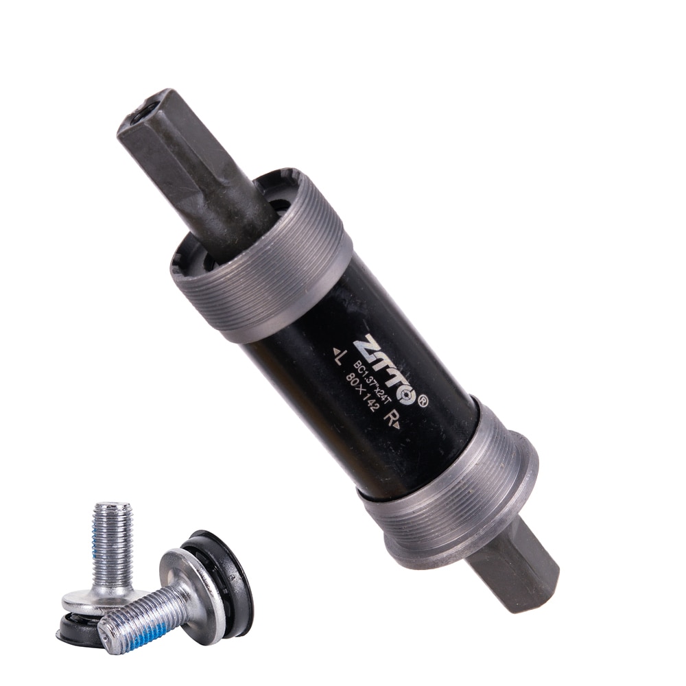 Bicycle Square Tapered Bottom Bracket Threaded BSA 80x142 100x155 100x177mm Axis Quare Hole Square Crankset For Fat Snow Bike