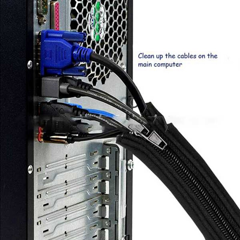 140 Pcs Cable Manager Kit Desktop Data Cable Protection Kit Advanced Wire Management Kit Office and Home Wire Fixer