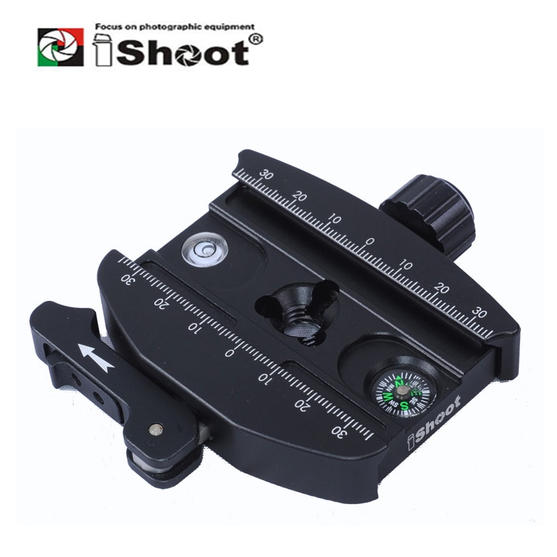 IShoot Metall Hebel Klemme für Gitzo GH1780 GH2780 GH3780 Serie & RRS Stativ Ball Kopf und Manfrotto ARCA-schweizerisch passen Kamera