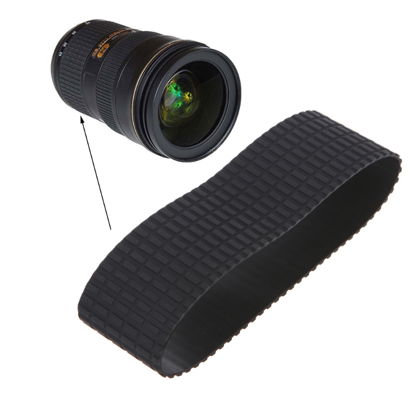 Kameralinse zoom greb udskiftningsdel til nikon 24-70mm f2.8